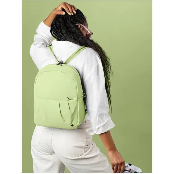 Mochila pequena feminina mochila feminina bolsa de ombro mensageiro pode ombro mochila de viagem dupla utilização