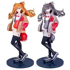 /Evangelion EVA Asuka Part2 Decoração de modelo de figura de Anime americano