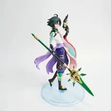 Método de proteção de mão de yuanshen Yasha Anime jogo bidimensional boneca decoração de mesa chassi modelo cenário pres