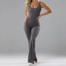 Macacão Fitness Sem Costura Modelador Para Yoga e Academia