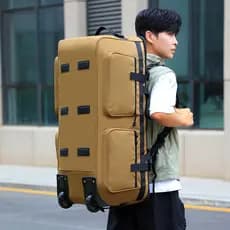 Mochila de bagagem de grande capacidade, Extra grande, pode transportar, portátil, bolsa de transporte, remessa, viagem,