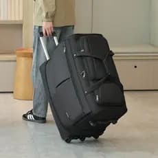 Carrinho portátil de dupla utilização, bagagem, grande capacidade, 67cm, bolsa de embarque, 80cm, 93cm, bolsa de Check-I