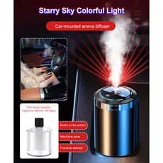 【Aromas Cativantes】JS-Inteligente Carro Difusor De Aromas Topo Estrelado/Perfume/Automóvel/Decoração
