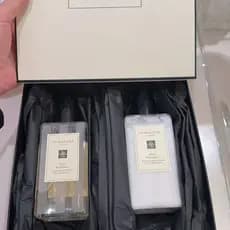 Contador doméstico Zumalong Gel de banho de pêra inglesa + caixa de presente de loção corporal