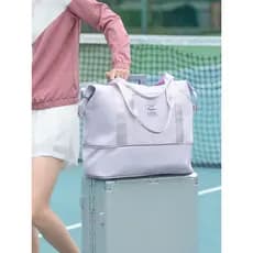 Portátil de curta distância saco de viagem de negócios feminino grande capacidade leve saco de bagagem estudante residen