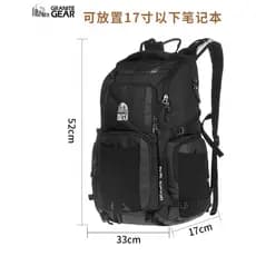 GraniteGear GraniteGear Mochila de grande capacidade para viagem ao ar livre 57 cm Bolsa para computador Mochila à prova