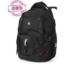 SUISSEWIN Mochila de negócios Mochila de viagem Bolsa de computador Bolsa escolar Casual para estudantes Homens Mulheres