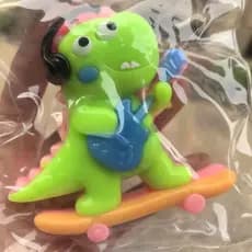 Brinquedos transfronteiriços guitarra dinossauro pitada descompressão ventilação criativa novo estilo descompressão bara
