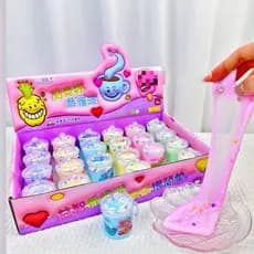 Influenciador mesmo estilo caneca espuma cola forma romance bom estiramento lama de cristal não-pegajoso brinquedo das c