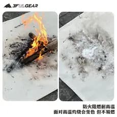 3fulgear Sanfeng fogão a lenha pano à prova de fogo resistente a altas temperaturas isolamento térmico retardador de cha
