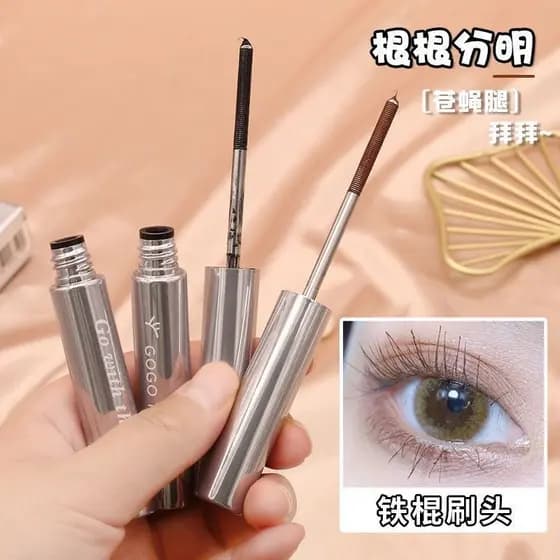 [Loja oficial autorizada] GOGOTALES GOGOTALES Dance Small Silver Stick Mascara Primer longo grosso de longa duração à pr