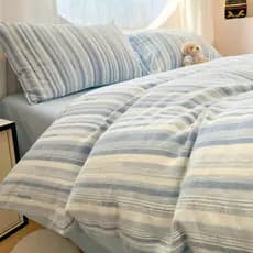 Classe A Materna Baby Grade High-End Feeling 100 Algodão Conjunto de quatro peças Lençol de algodão puro Jacquard Capa d