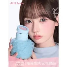 JILLLEEN Monocromático Soft Mist Blush Palette Contorno de alto brilho Feminino Pêssego Blush Azul Blush Roxo Fosco Expa