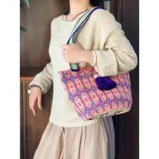 [Dong Dong & SUSU] Sacola pequena e média Bolsa Wayu em estoque Bolsa importada da América do Sul Bolsa tecida à mão