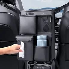 Assento de carro saco de armazenamento médio caixa de apoio de braço do carro saco de armazenamento traseiro suprimentos
