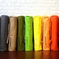 Nova chegada alongado tapete de borracha ampliado mochila especial yoga esteira armazenamento mochila yoga lona multifun