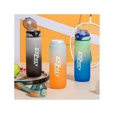 Influenciador Fitness garrafa de água gradiente de alto valor grande capacidade masculino beber direto Pop-up espaço cop