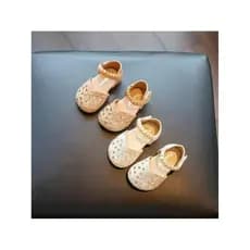 Feminino sapatos de bebê sandálias verão de um ano de idade crianças princesa sapatos antiderrapante sola macia do bebê