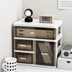 Gaveta caixa de armazenamento de mesa escritório papelaria Rack multifuncional grande capacidade posicionamento de traba