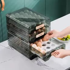 Caixa de armazenamento de ovos de qualidade importada do Japão, geladeira, tipo gaveta dedicada, arranjo de qualidade al