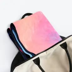 Profissional portátil de borracha Natural tapete de yoga antiderrapante tapete de yoga genuíno dobrável viagem estilo fi
