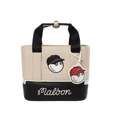 Coreia novo estilo malbon bolsa moda roupas saco de golfe balde de um ombro das mulheres dos homens pequena bolsa saco
