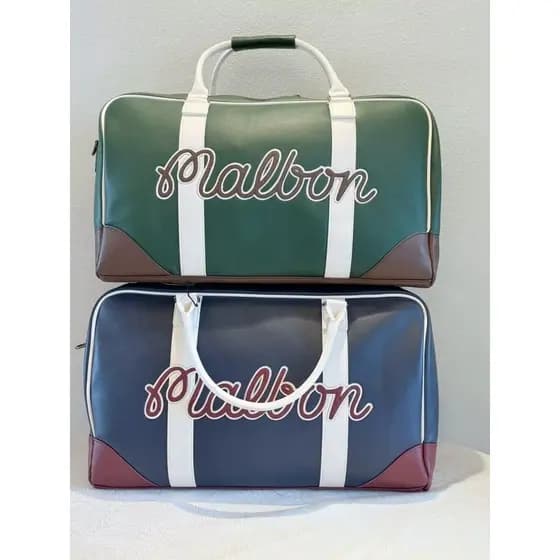 Novo Malbon Golf Bolsa Moda Armazenamento Unissex Bolsa de Roupas de Grande Capacidade