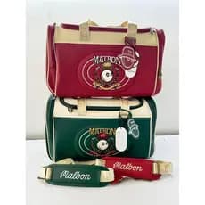 Malbon Novo Estilo Bolsa de Golfe Estilo Bordado Unissex Bolsa de Viagem de Grande Capacidade Sapato Independente Wareho