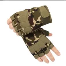 Luvas esportivas de Fitness meio dedo masculino feminino antiderrapante anti-corte equipamento resistente ao desgaste Tr