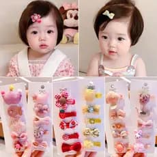 Crianças envoltório pano não machuca grampos de cabelo do bebê bonito Super germinação grampos de cabelo do bebê acessór