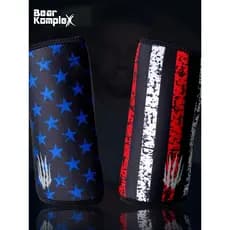 Urso Komplex Fitness cotovelo almofada CrossFit treinamento Deadlift levantamento de peso suporte compressão proteger ar