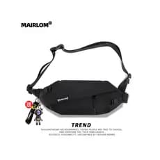 Street Wear cintura saco 2026 novo estilo de um ombro saco do mensageiro saco de peito masculino estudante Casual leve b