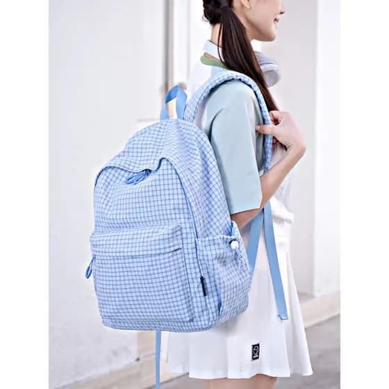 Mochila feminina de grande capacidade, estudantes do ensino médio, estudantes do ensino médio, ensino médio