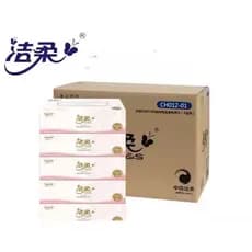 Jierou comercial versão internacional 130 desenha tecido facial caixa dura tecido CH012-01N desenhar papel tecido facial