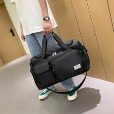 Boss Delton Separação Seca e Molhada Esportes Fitness Bolsa de Ombro Portátil Bolsa de Viagem de Grande Capacidade Bolsa