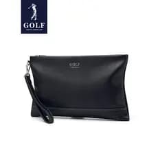 Saco de embreagem de golfe masculino 2026 novo estilo de couro genuíno saco de Envelope de negócios simples saco de embr