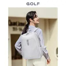 Mochila de golfe feminina 2024 novo estilo moda Casual à prova dwaterproof água pequena mochila senhoras lona All-Match