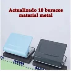Furador Manual De 10 Furos Furador Universal Portátil Para Documentos De Papel