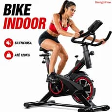 Bicicleta Bike Ergometrica Spinning Academia Fitness Profissional 120kg