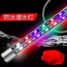 2026 novo estilo espectro completo led à prova dwaterproof água tanque de peixes luz de três cores ajustável mudança de