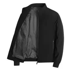 [Estilo Moderno] Jaqueta masculina estilo executivo, jaqueta com gola para primavera e outono. Jaqueta Masculina/Gola Al