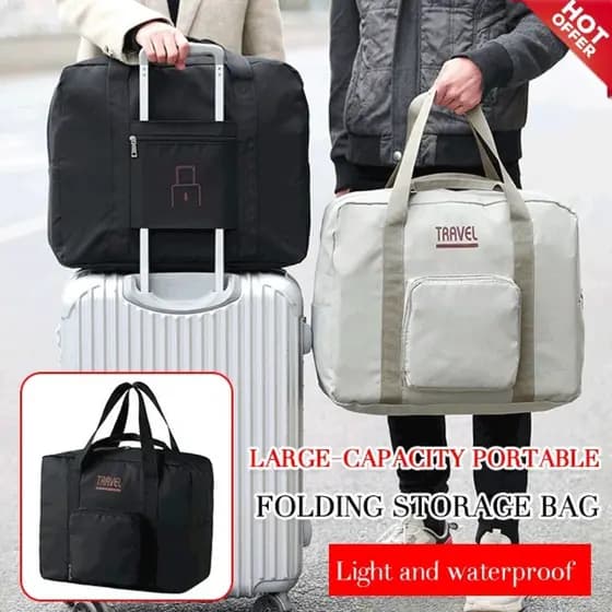 [Dobrável Prática] Bolsa Dobrável de Viagem Grande/Armazenamento/De Ombro/De Mão