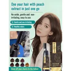 【Fácil Aplicação】Tinta para Cabelos Naturais/Coloração Capilar/Longa Duração/Sem Amônia/Para Todos os Tipos de Cabelo