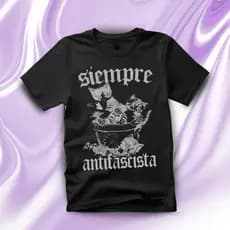 Camiseta Siempre Antifascista Unissex || Tshirt Aestheric Pinterest Algodão