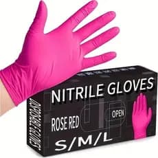 Luvas descartáveis DeepNitrile, leves, adequadas para limpeza doméstica, cuidados, tingimento, sem chumbo, luvas de limp