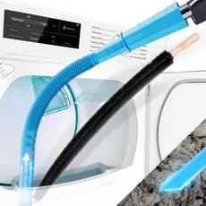 Kit de de Dutos de Secador, 2 Peças, Compatível com a Maioria dos Aspiradores de Pó, Escova para Fiapos e Acessó