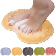 Tapete para lavar os pés sem usar as mãos Solespa, tapete para lavar os pés no chuveiro com ventosas antiderrapantes.