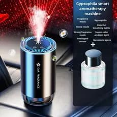 Difusor de Aromaterapia para Interior de Carro - Difusor de Óleos Essenciais para Casa - Difusor de Aromaterapia - Purif