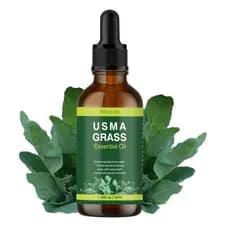 Óleo Essencial Natural de Usma, Usman Grass Polygonum Multiflorum para Crescimento Capilar, Reversão de Cabelos Grisalho