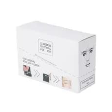 Pacote com 6 Fios de Marcação para Sobrancelhas Pré-entintados para Microblading, Fio Marcador de Sobrancelhas, Ferramen